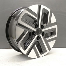 HYUNDAI KONA 17" ALLOY WHEEL RIM 7J DIAMOND CUT GREY OEM 52910-K4100 GENUINE X1