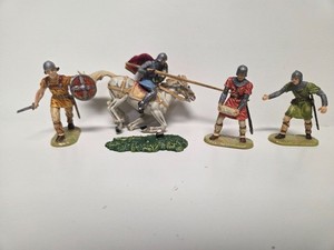 Elastolin Medieval Crusades Knights Lot