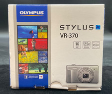 Olympus Stylus VR-370 Digital Camera Black 16 MP 12.5x Zoom 24mm HD 720 Compact