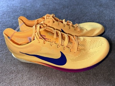 Nike ZoomX DragonFly 2 Track Distance Spikes (Citron) US 11.5 Men s FD8413-800