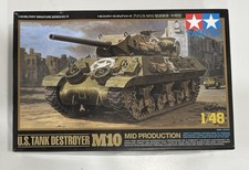 Tamiya 1/48 US Tank Destroyer M10 Plastic Mod...