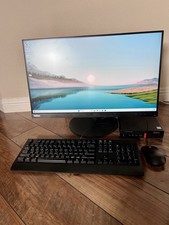 Complete Lenovo ThinkStation P330 SFF i7- 16GB RAM 256GB Win 11 WITH NEW SCREEN