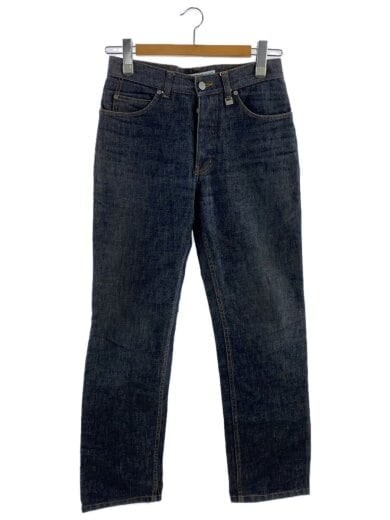 SAINT LAURENT Button Fly pantaloni dritti taglia 30 denim indaco