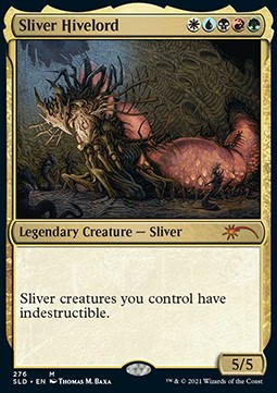 Magic/MTG Sliver Hivelord SLDOT-276 Mythic Englisch Excellent