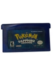 Pokemon: Sapphire Version Game Boy Advance, 2003 Authentic, Dry Battery - TESTED