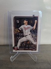 Brady Feigl Rookie 2025 Topps Update Series #US333 RC Minnesota Twins