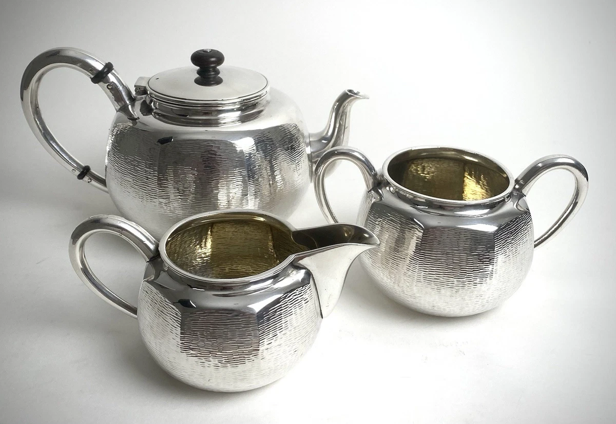 Japanese Antique US Sterling Silver Teapots, Coffee Pots & Sets