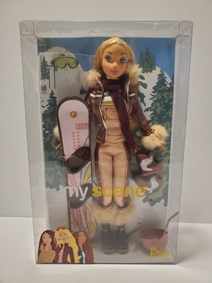 Barbie My Scene Chillin Out Doll & Snowboard Accessory 2003 Mattel C1586