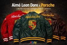 Porsche Aimé Leon Dore Vintage Leather Jacket