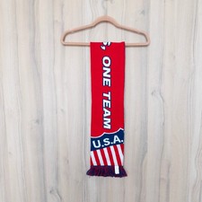 USA U.S. Soccer Ruffneck Fifty States One Team Scarf Red Blue USMNT Fan