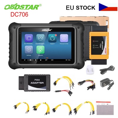OBDSTAR DC706 ECU Tool ECM/ TCM/ BODY Clone by OBD or BENCH for Car& Motorcycle
