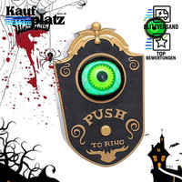 TüRklingel Augapfel Animiert Mit Spooky Sounds FüR Halloween Party Requisite