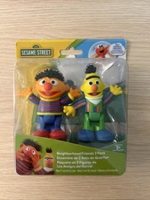 Just Play Sesame Street Neighborhood Friends 2 Pack Bert & Ernie 3" Figure Toy