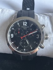 Tissot PRC200 Chronograph Watch Men Model T055.417  200 Meter Sapphire Crystal