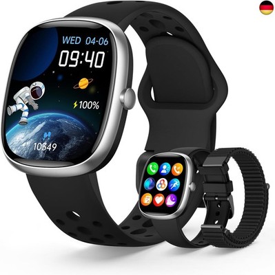 Smartwatch Kinder für Jungen Mädchen, Fitness Aktivitäts Tracker Uhr mit 100+ Sp