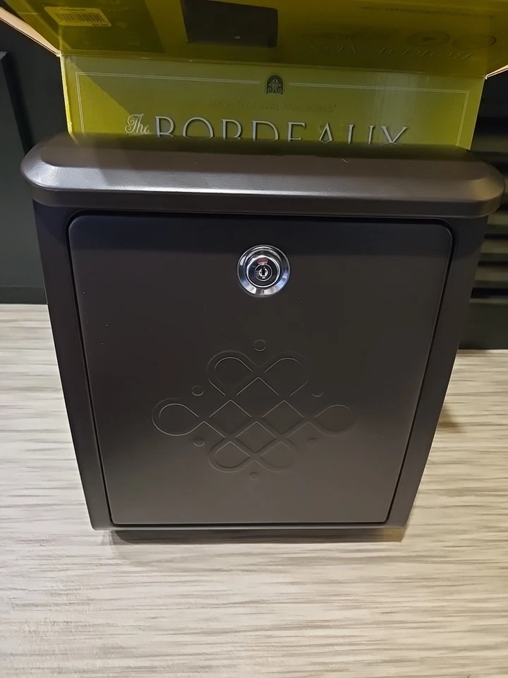 Architectural Mailboxes Bordeaux Rubbed Bronze Medium Wall Mount Mailbox - Image 3 of 4