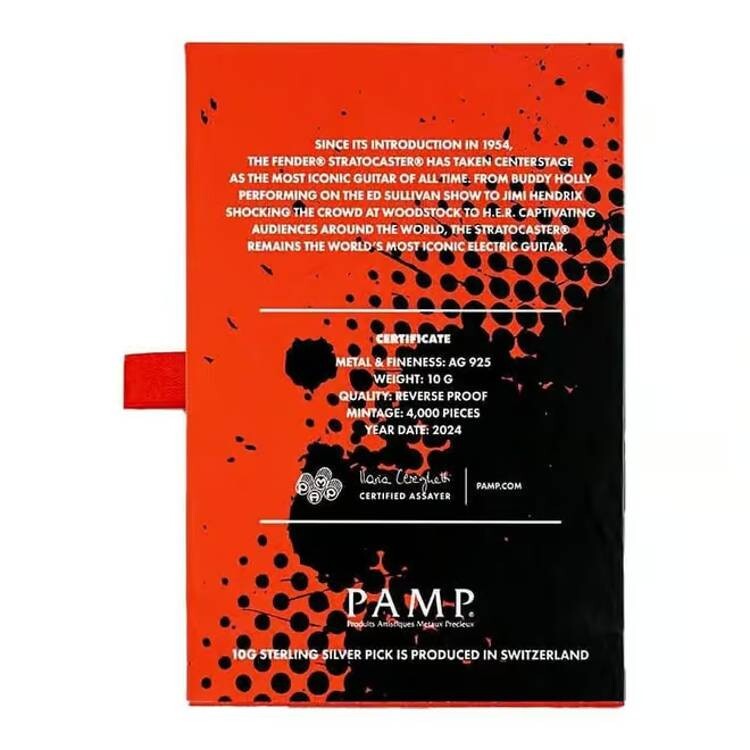 記念販売品　Fender STERLING SILVER 当時限定50コ 記念販売品 Fender STERLING SILVER 当時限定50コ