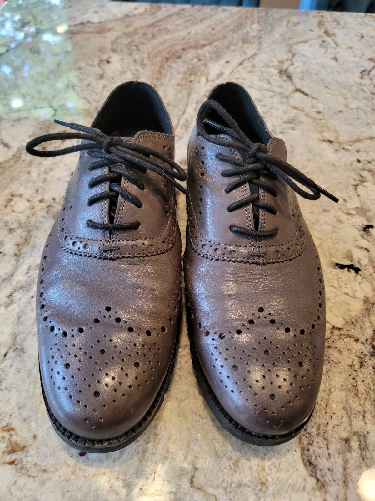 Cole Haan Leather Zerogrand 9.5 W Wing 