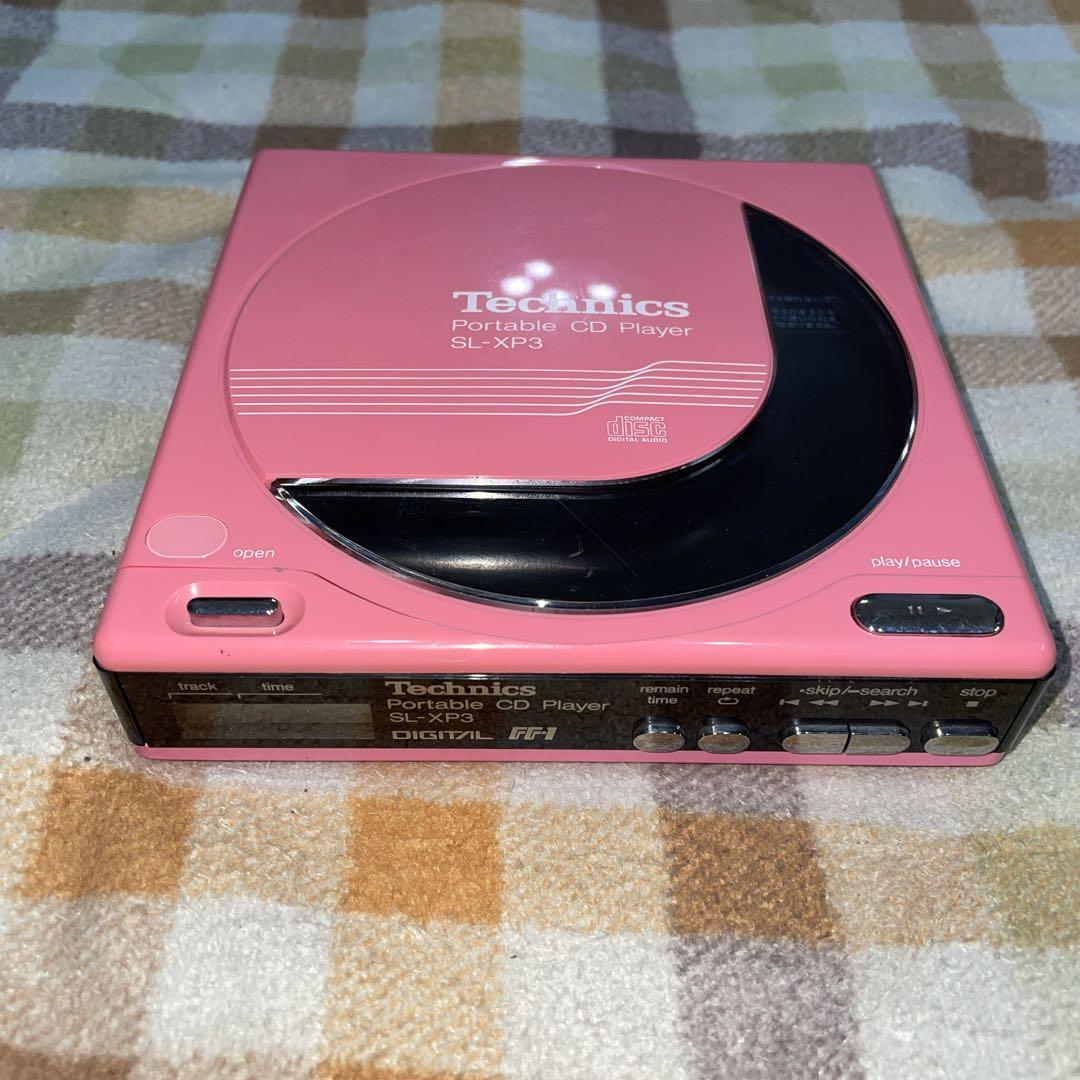 ジャンク！Technics SL-XP3 ポータブルCDプレーヤー