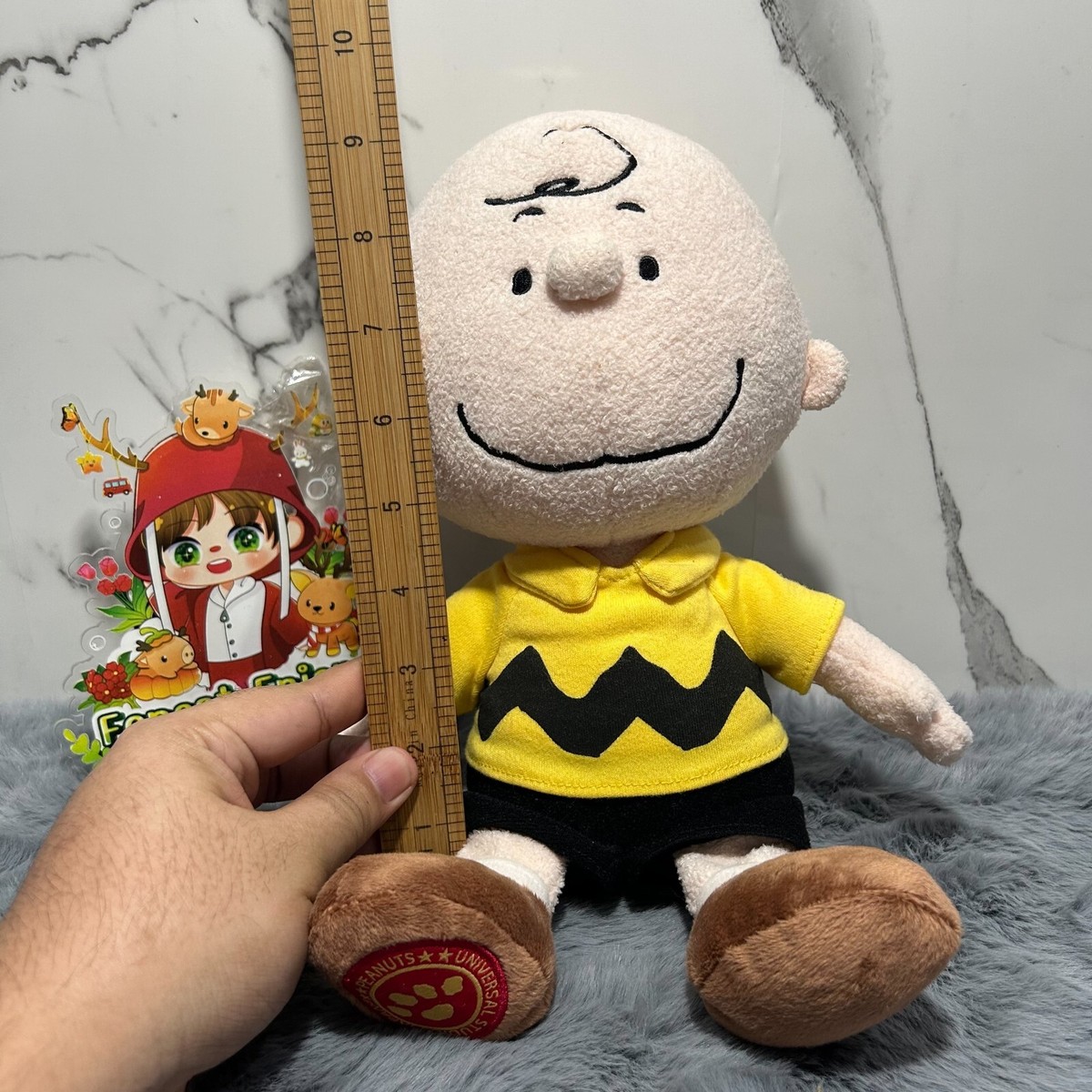Snoopy Peanuts Universal Studios Japan Charlie Brown Plush 9