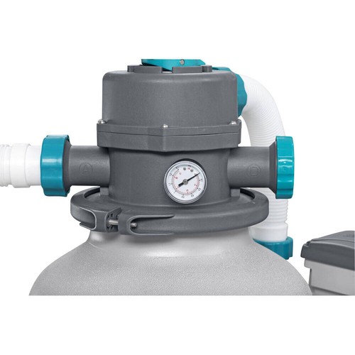Bestway 58499 Sandfilterpumpe 8327 l/h – Poolpumpe mit ChemConnect & Zubehör - Bild 3 von 8