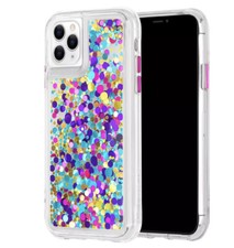 Coque officielle Mate - Coque arrière pour Apple iPhone 11 Pro Waterfall Confettis