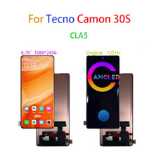 For Tecno Camon 30S CLA5 OLED LCD Display Screen Touch Digitizer Replacement
