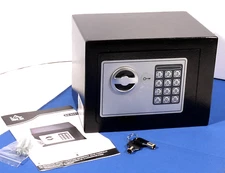 PRL) ELECTRONIC COMBINATION SAFE + KEYS HOMCOM E5-0001 SAFE SAFE SAFE