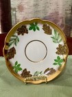 Salisbury Footed Tea Cup & Saucer Autumn Leaves Bone China England Design #3589 — photo 10