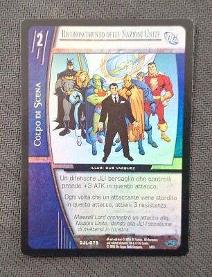 VS System TCG - Anerkennung der Vereinten Nationen - DJL-075 Foil ita