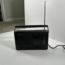 Emerson 3-BAND AR2471 Instant Weather Band TV AM FM Portable Radio AC/DC WORKS