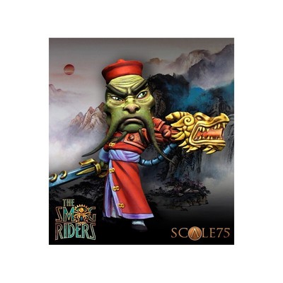 Maßstab 75Fu Cat Chu Steampunk The Smog Riders 35 mm unbemalt Harzfigur Kit