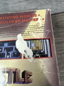 Castle Of Deceit CIB Nintendo Game NES Damaged Box Former Rental