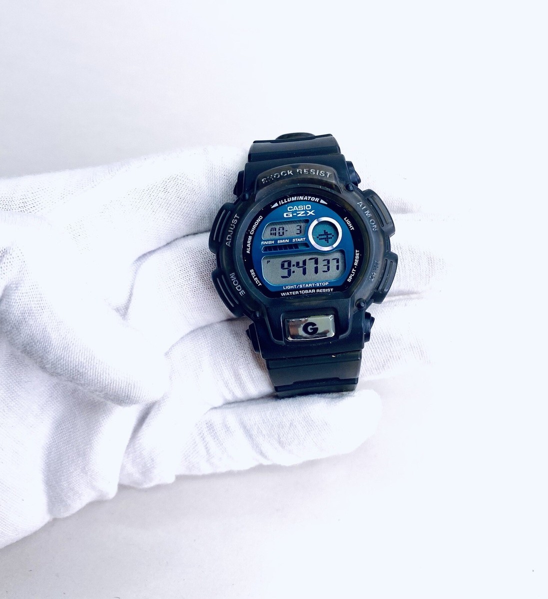 Casio Gray Green G-Shock GZX-905J Digital Quartz Mens 10 Bar Casio Gray Green G-Shock GZX-905J Digital Quartz Mens 10 Bar