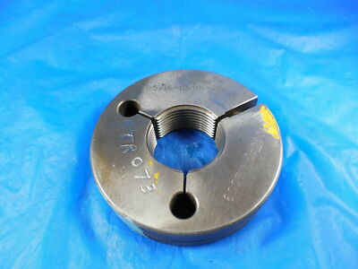 1 5/16 12 UN 2A LEFT HAND THREAD RING GAGE 1.3125 NO GO ONLY P.D. = 1. ...