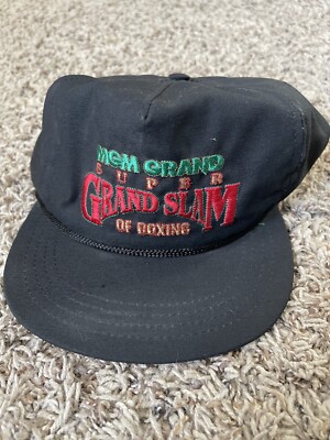 Vintage 90s 1994 MGM Super Grand Slam Boxing Don King Snapback VTG NWOT