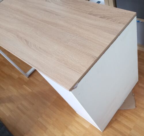 Schreibtisch Computertisch 120cm x 60cm x 75cm mit Ablagefächer - gebraucht - Bild 4 von 17