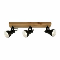 Briloner Spotleuchte, Holz-Schwarz 3Xgu10/Max. 35W Exkl. Wandleuchte Wandspot