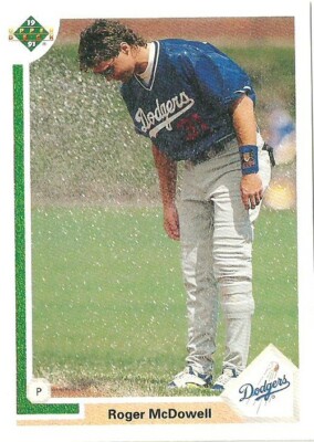 ROGER McDOWELL LOS ANGELES DODGERS #57F - UPPER DECK FINAL EDITION ED NM-MT 1991