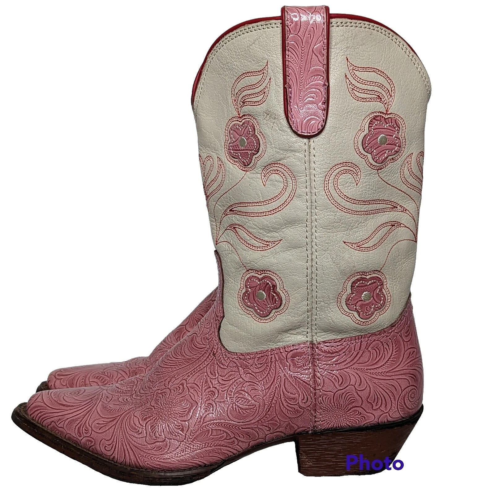 Botas camperas Tony Lama Floral para De mujer