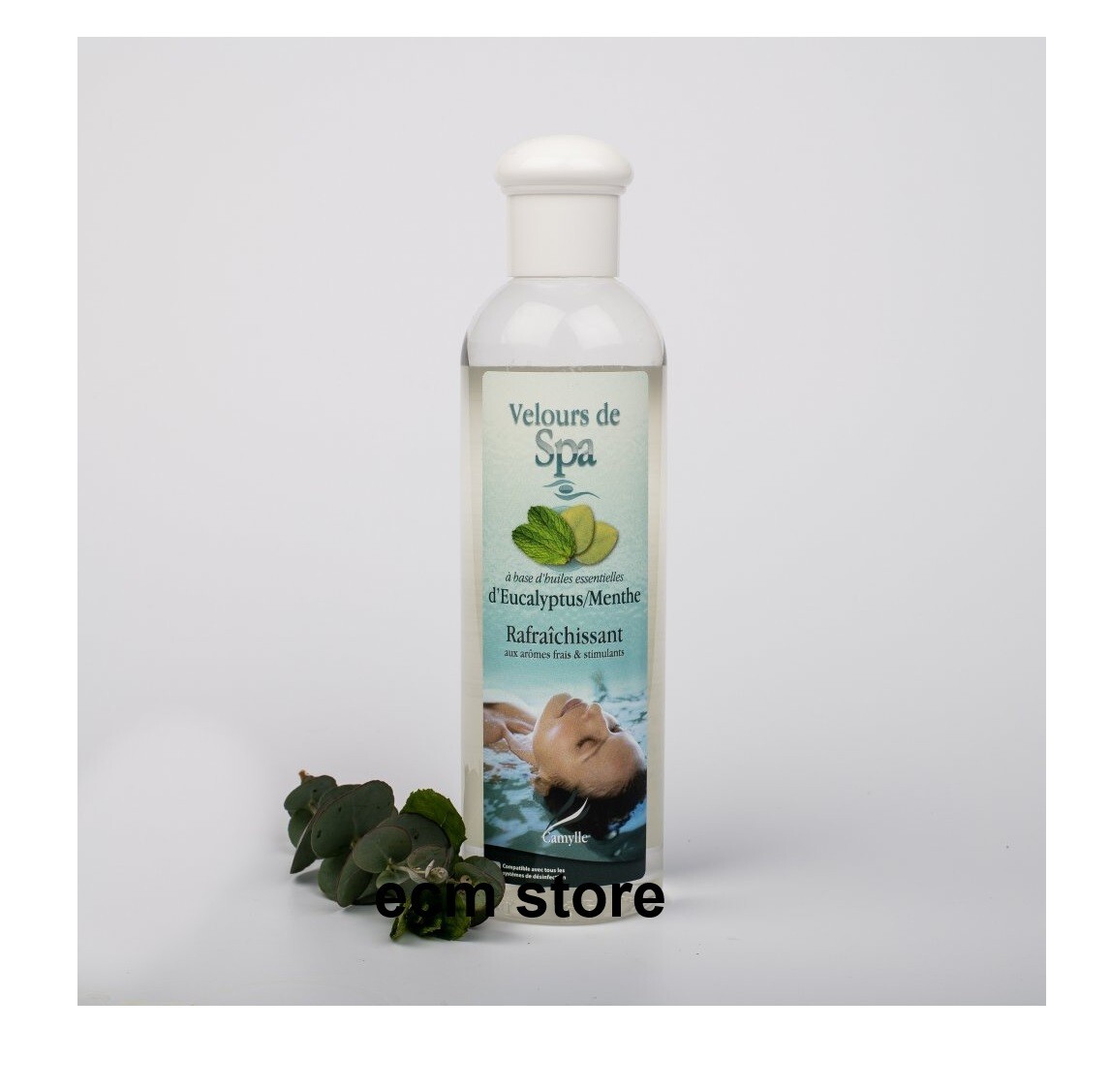 Velours De Spa À Base D'huiles Essentielles D'eucalyptus Et Menthe 250 ml