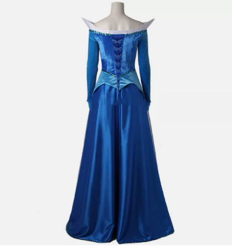 Dornröschen Prinzessin Aurora Kleid Kostüme Cosplay Erwachsene Kostüm - Bild 7 von 8