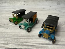 Vintage Soviet Phaeton Plastic car model 1/64 USSR 3x set