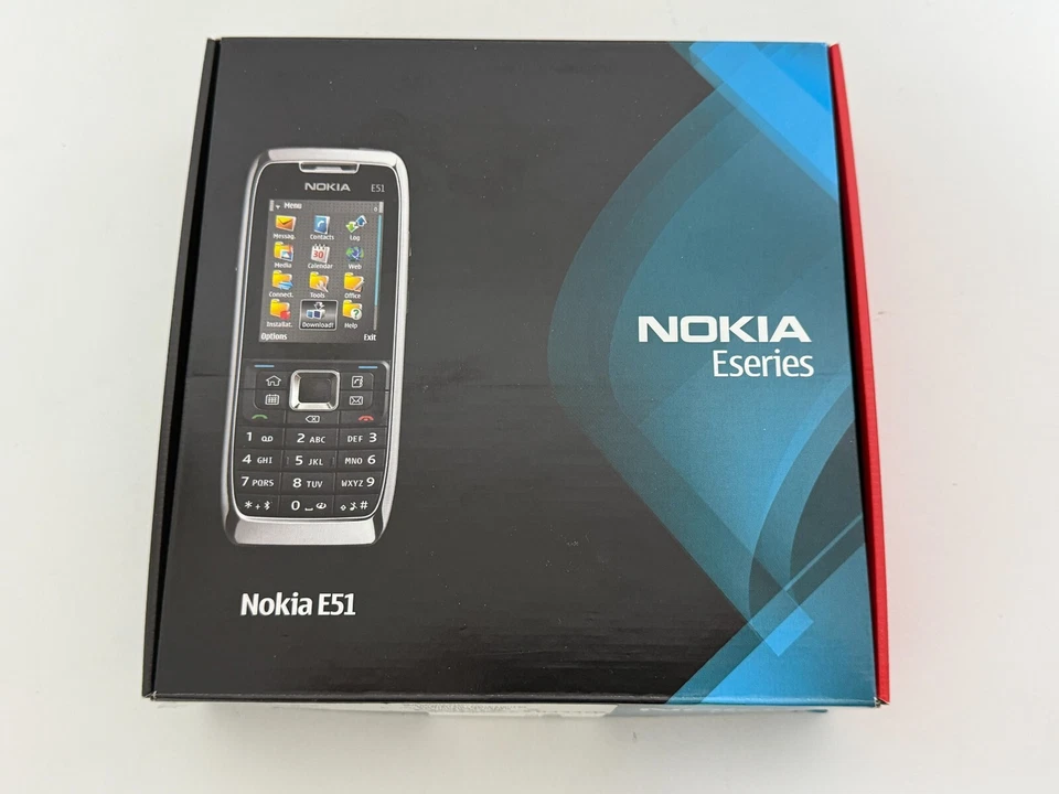 BRAND NEW NOKIA E51 UNLOCKED PHONE  - 2 MP CAM - 3G - BLUETOOTH - WIFI - Image 2 of 4