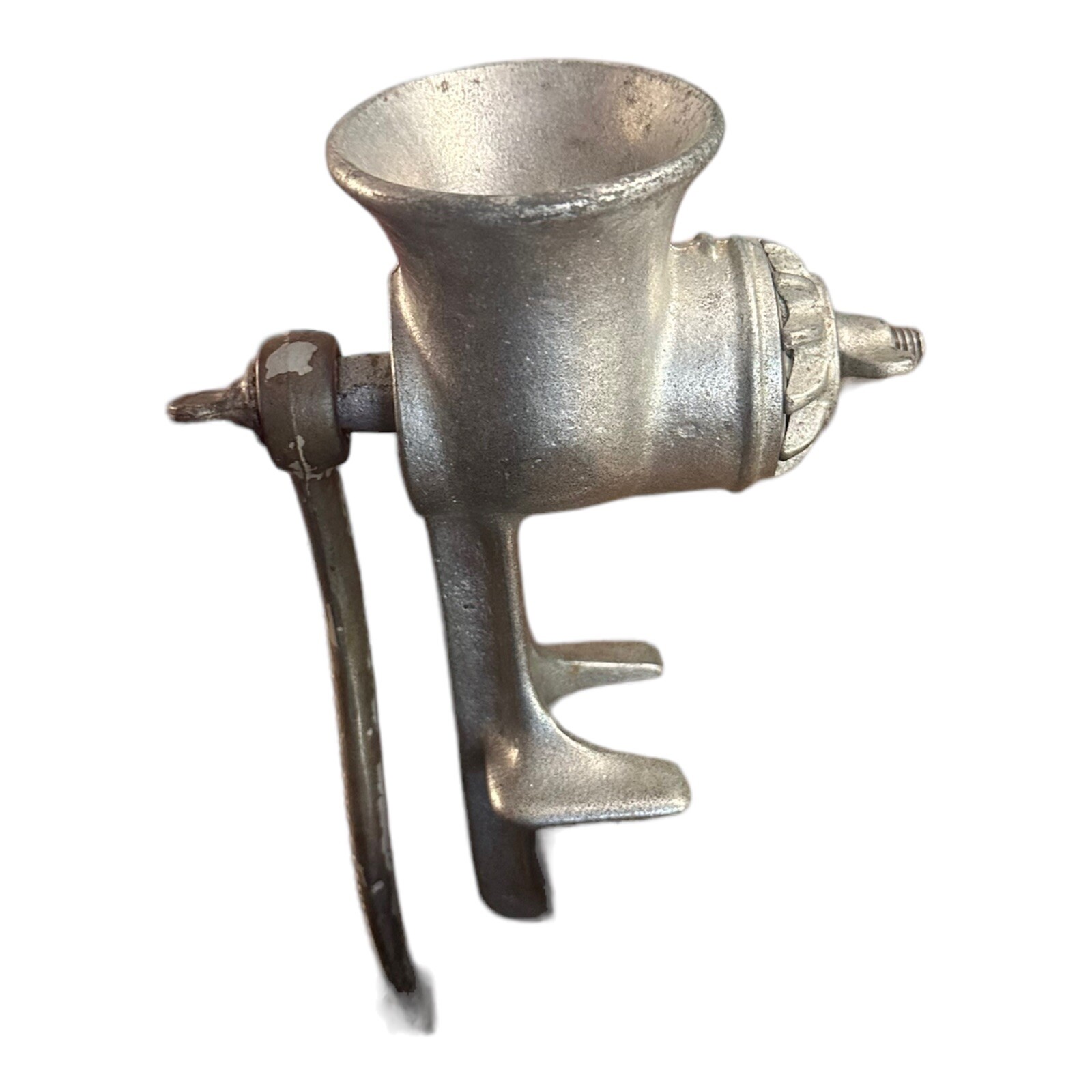 Antique Vintage No. 2 Universal Hand Crank Meat Grinder. Made in the