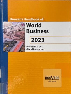 Hoover's Handbook of World Business 2023 / Dun & Bradstreet HB ex-lib