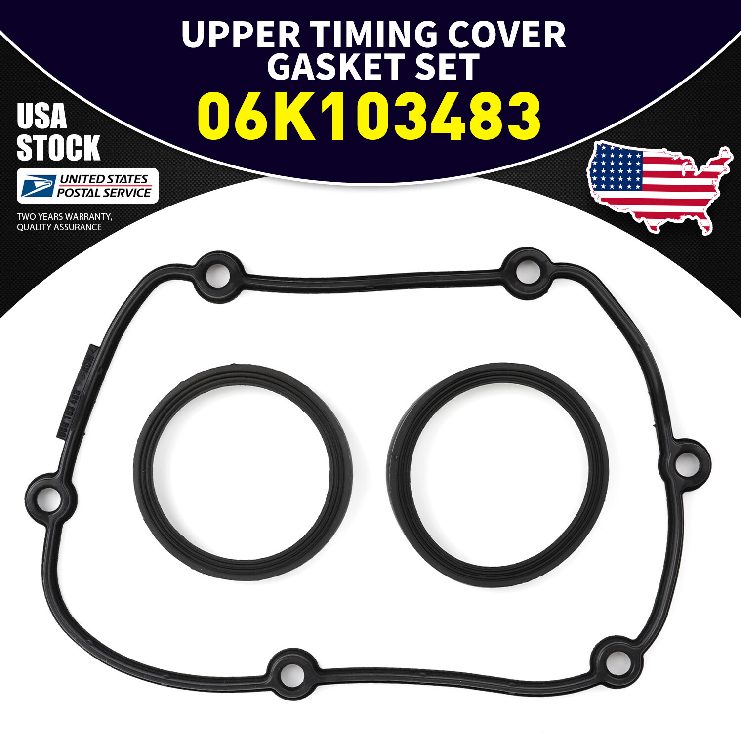 High-Quality OEM Timing Cover Gasket Set for Audi A4 Q5 VW Jetta Golf MK7 1.8T 2.0T