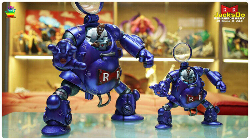 Red Ribbon Army Robot Resin JacksDo Studio Dragon Ball 27cm