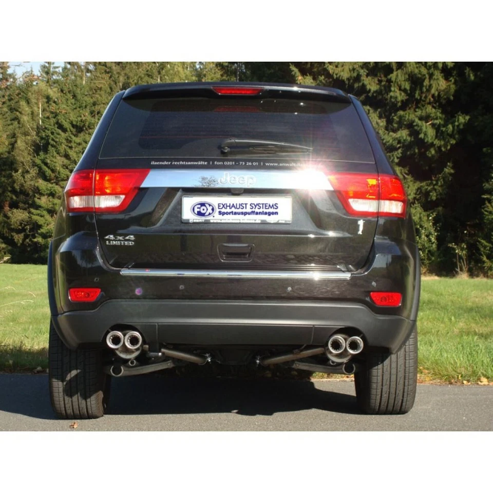 FOX Sportauspuff Jeep Grand Cherokee WK 3,6l 210kW - 2x80 Typ 17 rechts/links - Bild 4 von 4