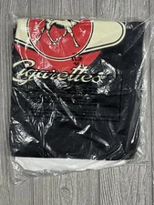 Vtg Red Kamel Cigarettes T-Shirt Men’s XL Black Tobacco Promo Factory Sealed USA